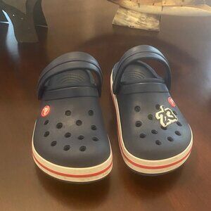 Size 2 Crocs with Michael Jordan "23" signature charm! Very good  condition!
